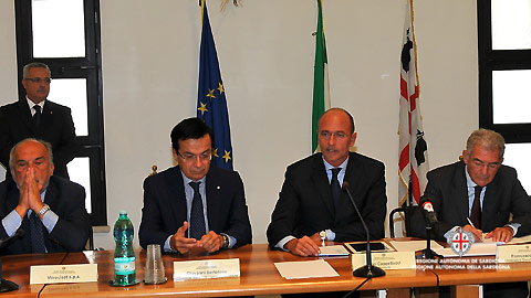 firma atto costitutivo del Distretto Aerospaziale della Sardegna