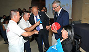 Presidente Pigliaru Assessore Firino Special Olympics