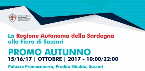 PromoAutunno 2017, la Regione a Sassari 